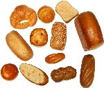 Bread Rolls 12 pack Assorted Fake Food