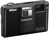 Nikon Coolpix S1000pj 12.1MP Digital Camera with Built-In Projector and 5x Wide-Angle Optical Vibration Reduction (VR) Zoom