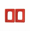 Zumreed / Earpads for Bi-Color Slim Headphones, Red