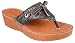 Sperry Womens Coronado Thong Dark Brown Sandal