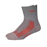 DeFeet Blaze Grey/Orange Coolmax Hiking/Running/Cycling Socks