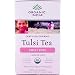 Organic India Tulsi Tea, Sweet Rose, Caffeine-Free, 18 Tea Bags, 1.08 oz (30.6 g) by ClubNatural
