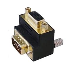 Lindy VGA Winkeladapter 90 Grad nach oben - Kabel, 70318