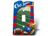 Kansas Jayhawks Light Switch Cover