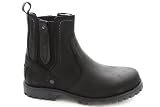 L1937A Wrangler Yuma Jeans Womens Black Chelsea Ankle Winter Boots Size Uk 5