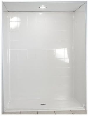 Standard Barrier Free Roll in System 4 Panels Shower Wall