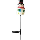 Outdoor Living : Westinghouse Poly Snowman Solar Light Set - 3 pc.