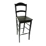 Carolina Cottage 30-Inch Verona Barstool, Antique Black