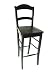 Carolina Cottage 30-Inch Verona Barstool, Antique Black