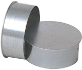 Imperial #GV0724 6 Galvanized Tee Cap/Plug
