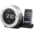 Sony ICFCD3iP CD Clock Radio for iPod and iPhone (Silver)