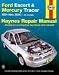 Books : Haynes Repair Manual, Ford Escort and Mercury Tracer, 1991-2000