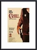 Cahill U.S. Marshal, Art Poster with Metal Frame, poster size: 11