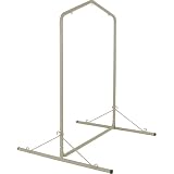 Pawleys Island Deluxe Steel Textured Swing Stand, Taupe by Pawley