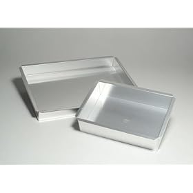 Ateco Rectangular Cake Pan, 12 x 8 by 3 Inch by Ateco