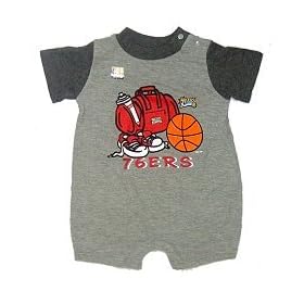 76ers apparel - bodysuit, romper - baby