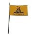 Gadsden flag 4 x 6 inch