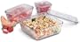 Anchor Hocking 2 Cup Glass Refrigerator Storage