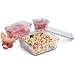 Anchor Hocking 2 Cup Glass Refrigerator Storage