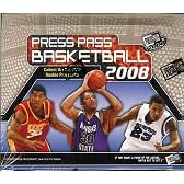 2008/09 Press Pass Basketball HOBBY Box - 30 packs / 4 cards
