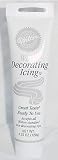 White Frosting Cake Decorations - Two (2) Icing Colors - White