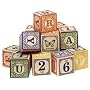 Classic Embossed Alphabet Blocks ABC