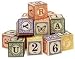 Classic Embossed Alphabet Blocks ABC