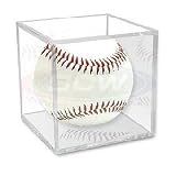 BCW BallQube Baseball Holder Display - Sports Memoriablia Display Case