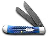 CASE XX Yellowhorse Blue Trapper Pocket Knife Knives