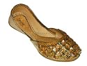 Unze Gold Infant Pumps - Size 7 UK