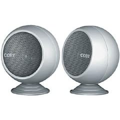 COBY PERSONAL MINI STEREO SPEAKERS