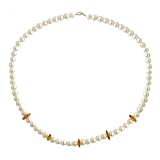 Girls’ Freshwater Pearl and Amber Necklace