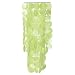 Handcrafted Lime Capiz Chandelier Light