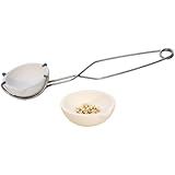 Whip, Wire Handled Instrument for Pouring, Small with 2 Crucibles