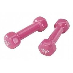 Hudora 76605 Vinyl Hantel 2 x 1,0 Kg, farblich sortiert