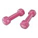Hudora 76605 Vinyl Hantel 2 x 1,0 Kg, farblich sortiert