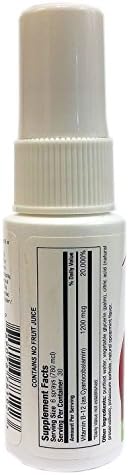 Nano B-12 Sublingual Liquid Booster, 1200mcg 20000% Daily Value, Patented Nanotechnology Delivery System Recognized Globally, Clinically Proven to Improve B12 Deficiencies Immediately, Highest Vitamin B Absorption and Bioavailability Rate