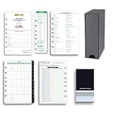 Diabetes Management 2-Page-Per-Day Desk Refill/Storage Set - January 2009