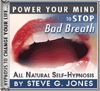 Stop Bad Breath Self Hypnosis CD (Audio)