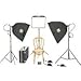 Lowel Rifa Big Triple Soft Kit, 2250 Total Watts, with Rifa-Lite 88, Rifa-Lite 66, Rifa-Lite 55, Light Stands, Bulbs & Multi-Case