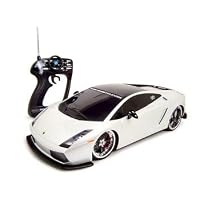 Remote Control Lamborghini Gallardo White RC Car 1/10 Ready To Run