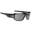 Spy Lacrosse Sunglasses - Spy Optic Addict Series Sportswear Eyewear w/ Free B&F Heart Sticker Bundle - Black/Grey