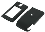 Nokia Fold 6650 Black Rubberize Textured Snap-On Case Cover with Removable Swivel Belt Clip
