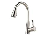 Brizo 63070LF-SS - Venuto: Single Handle Pull-Down Kitchen Faucet - Stainless Finish