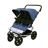 Mountain Buggy Duo Double Stroller: Navy Dot