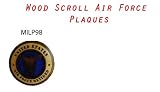 Air Force - Handcarved Commemorative Military Plaques