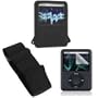 Apple iPod Nano 4GB 8GB 3rd Generation Accessory Kit - Black Silicone Skin Case + Adjustable Sports Armband + Premium Reusable LCD Screen Protector with Lint Cleaning Cloth By Ikross