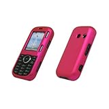 Premium Hot Pink Rubberized Snap-On Cover Hard Case Cell Phone Protector fo ....