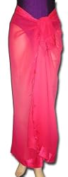 Full Size Pareo: Sheer Pink Gradient