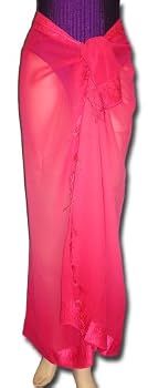 Full Size Pareo: Sheer Pink Gradient